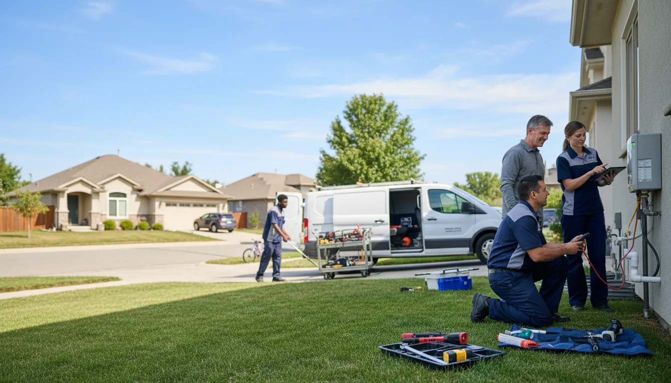 Tankless water heater service in Croydon, PA
